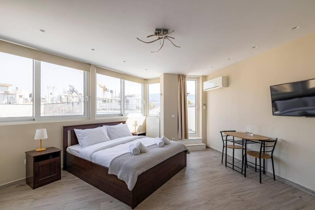 Penthouse In The Heart Of Athens Apartment Luaran gambar